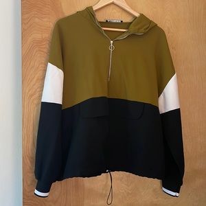 Zara- Half zip jacket
